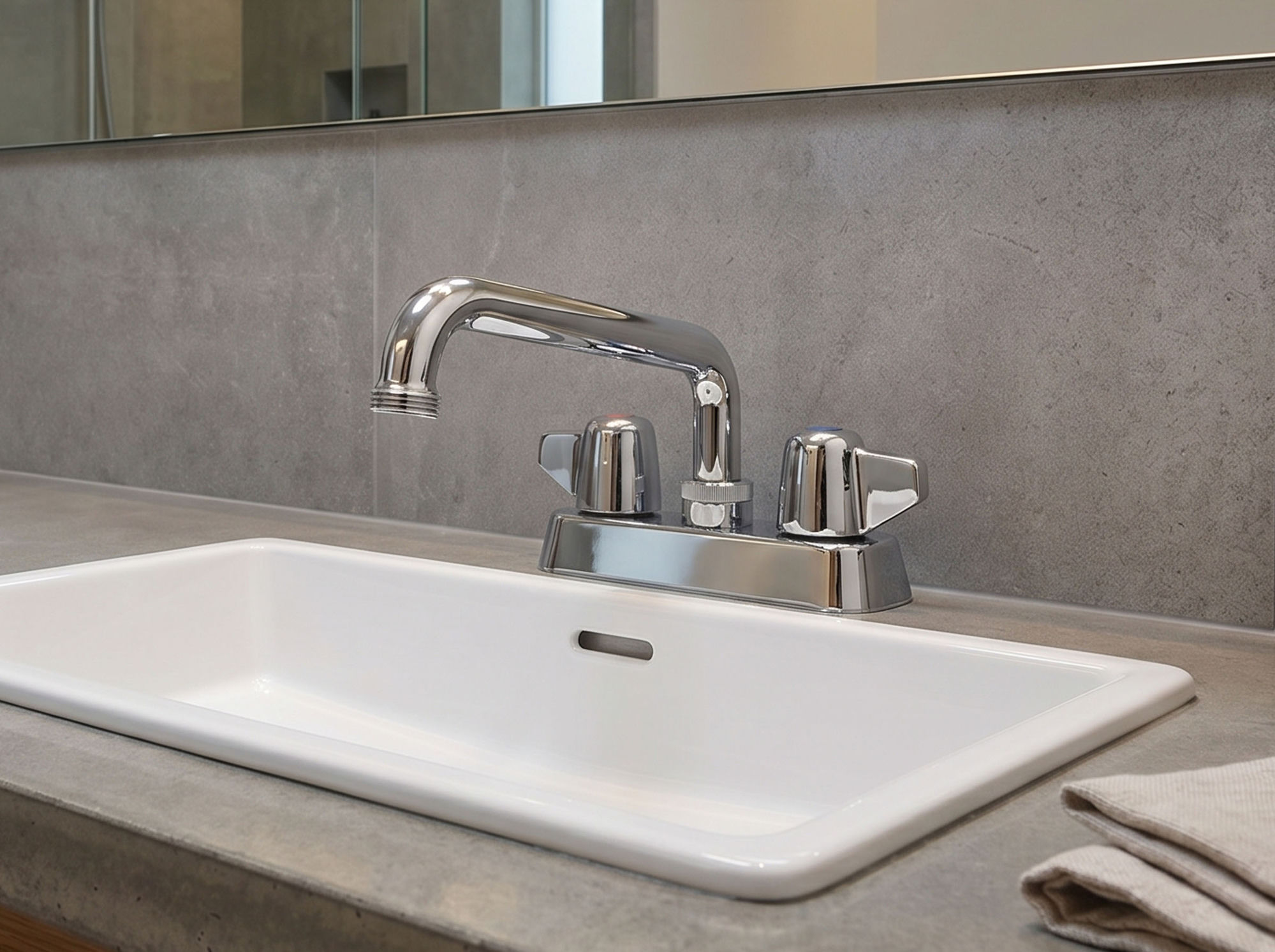 Faucet installation